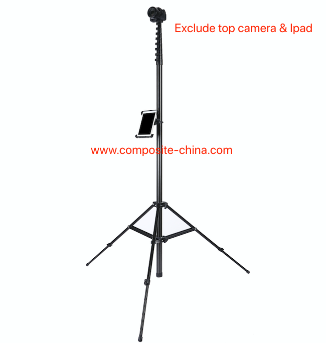 Lichtgewicht 6M 8M 10M 13M telescopische camerapaal